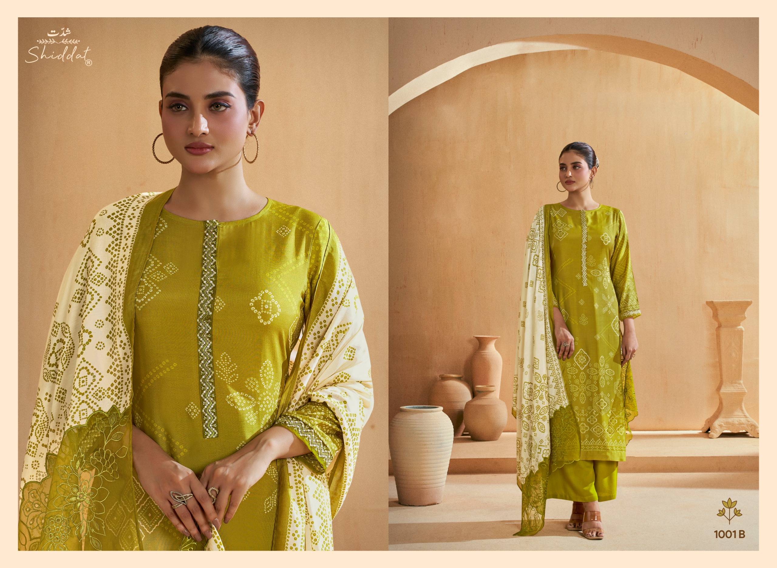IRIS 1001 SERIES BY SHIDDAT Series Beautiful Festive Suits Stylish Colorful Fancy Casual Wear & Ethnic Wear pure muslin Dresses At Wholesale Price